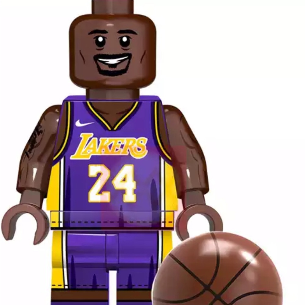 Basketball mini figure Koby Bryant #24